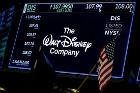 Shares of Walt Disney fell 4.5%. 

Image Source: Reuters 