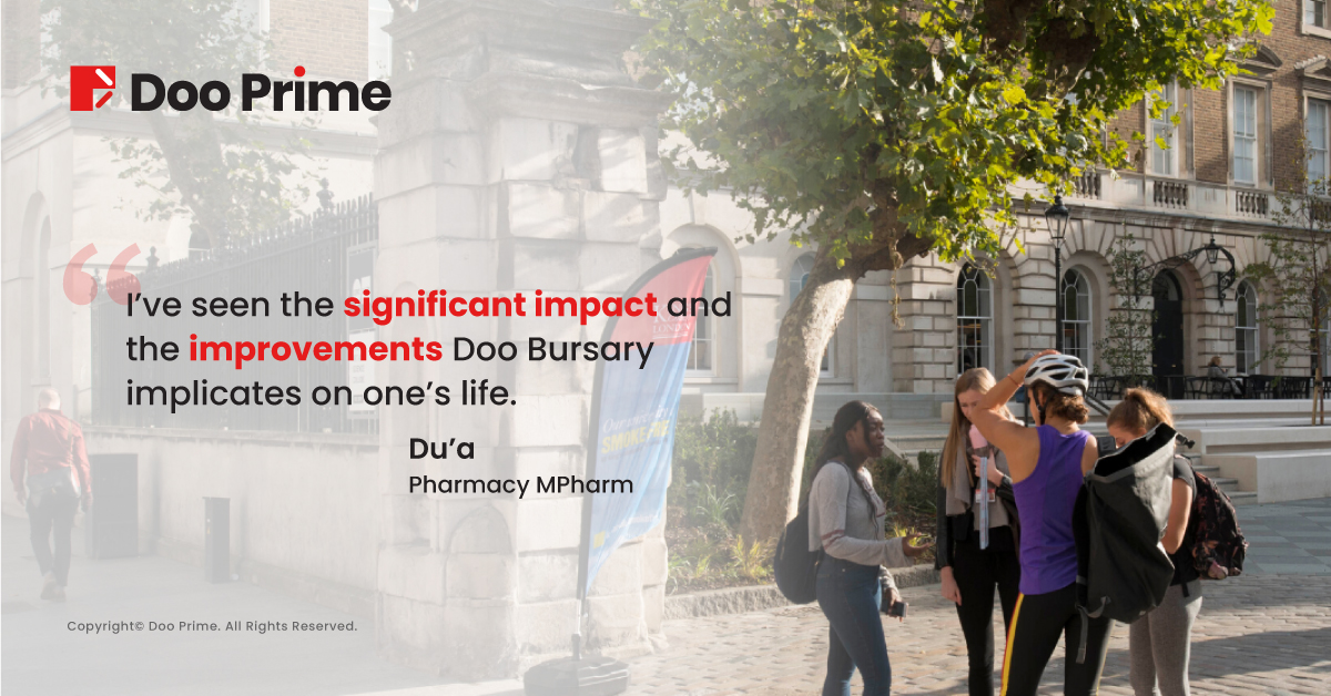 Doo Bursary 2